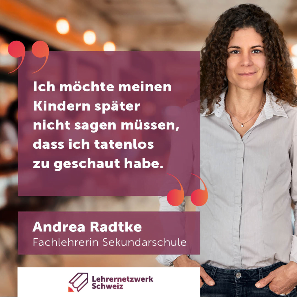 Statement von Andrea Radtke